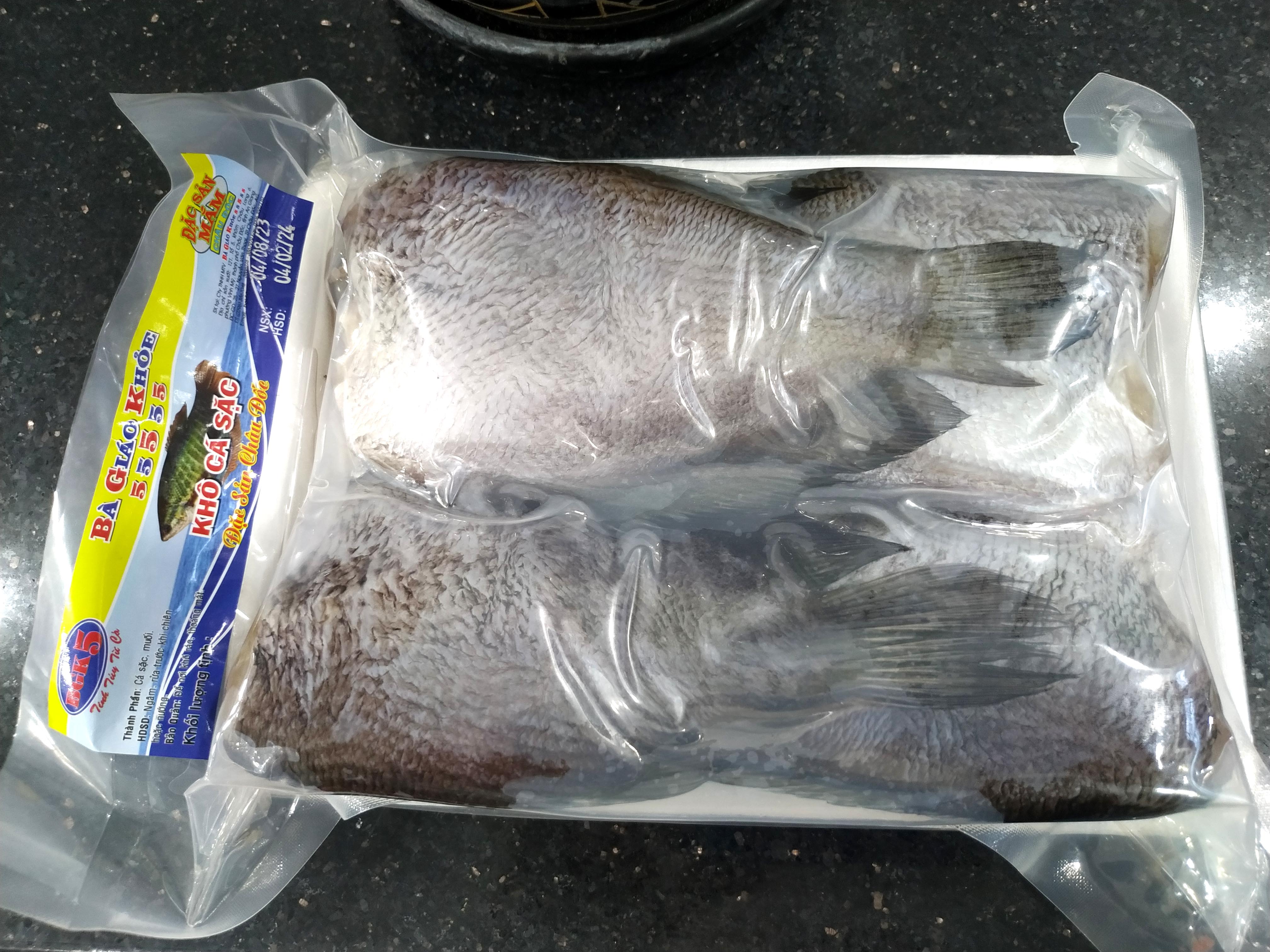 Khô cá sặc 2-3 nắng (túi 1kg 4-8 con)